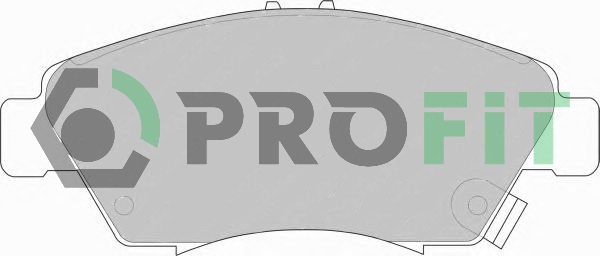 Sada brzdových platničiek kotúčovej brzdy ESO Autotechnics LLC